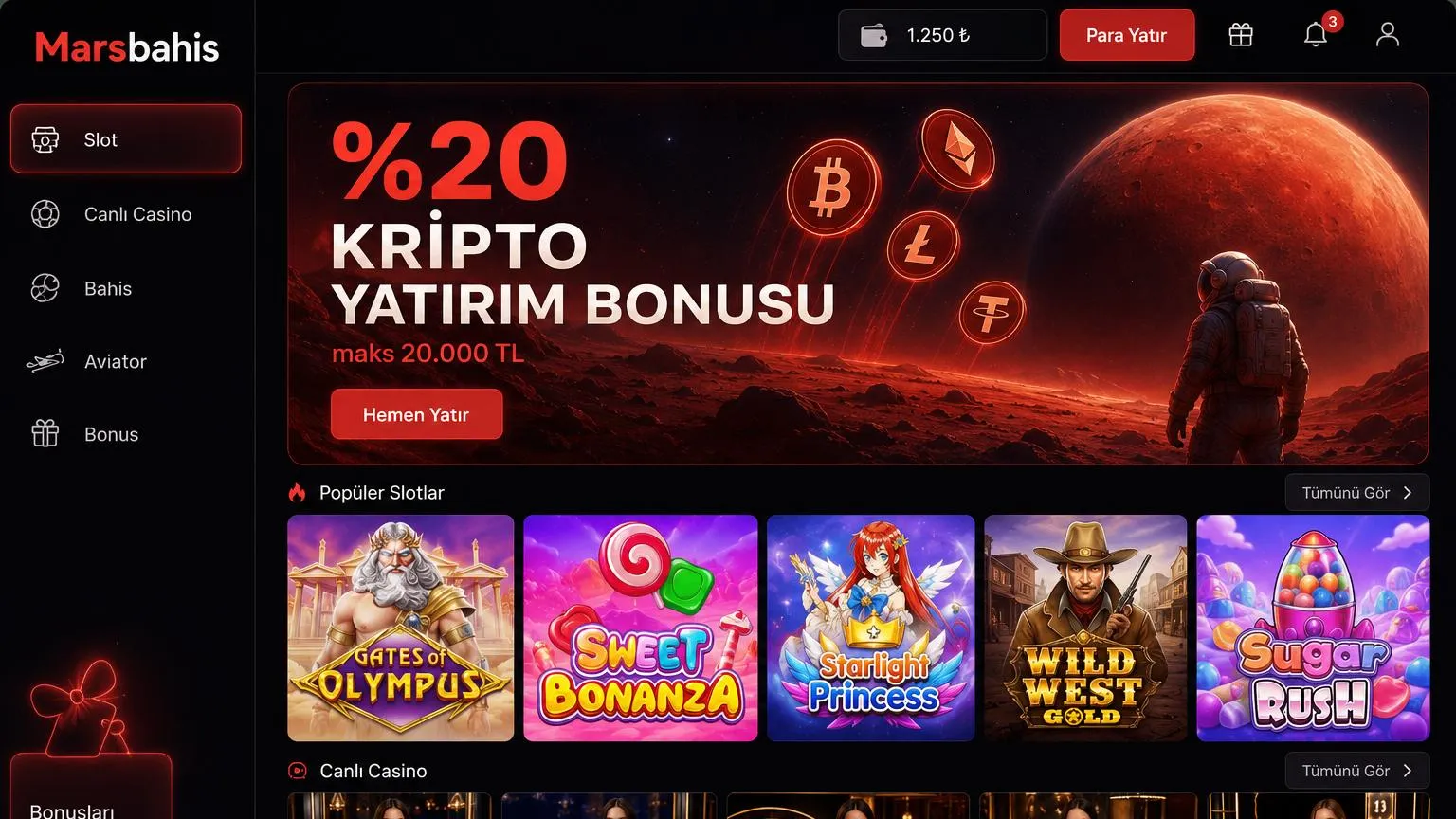 Marsbahis platformu hakkında